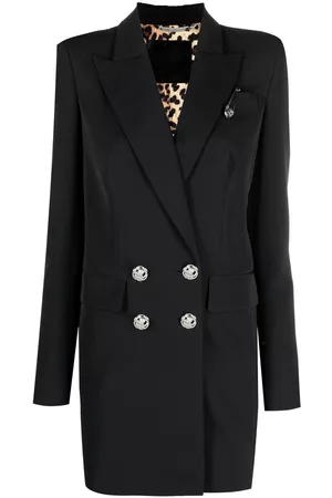 Philipp Plein Women Blazer Dresses - Cady blazer dress - Black