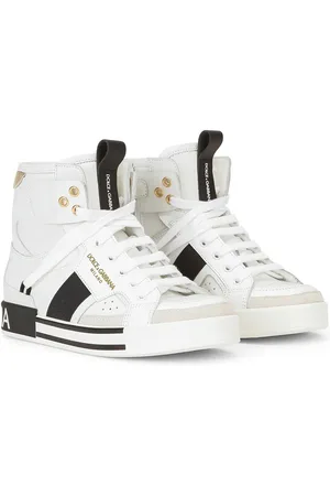 Dolce & Gabbana Logo-embossed lace-up sneakers