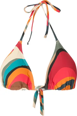 Lygia & Nanny Iasmim printed bikini top