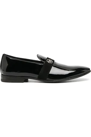 Philipp Plein Hexagon plaque loafers