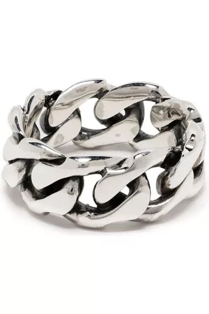 EMANUELE BICOCCHI Chain rings - Chunky chain ring - Silver