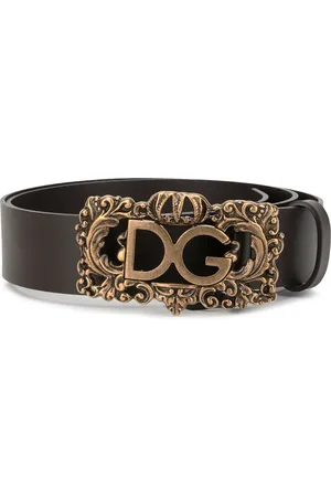 Dolce & Gabbana Baroque logo belt
