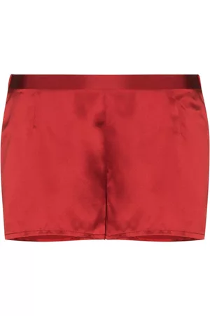 La Perla Women Pajamas - Silk pyjama shorts - Red