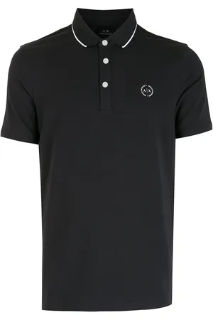 Armani Exchange Logo-print polo shirt