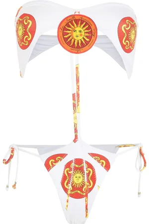 AMIR SLAMA Print Sol swimsuit