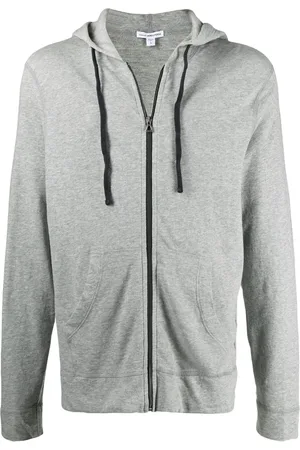 James Perse Vintage cotton zip-front hoodie