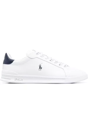Ralph Lauren Low-top logo-print sneakers - White