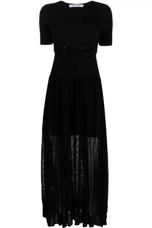 CHRISTOPHER ESBER Women Casual Dresses - Mesh T-shirt dress - Black