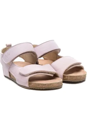 PèPè Touch-strap leather sandals