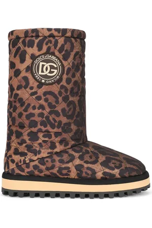 Dolce & Gabbana Leopard-print boots