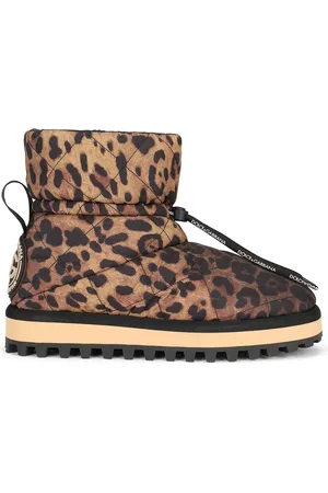 Dolce & Gabbana Leopard-print boots