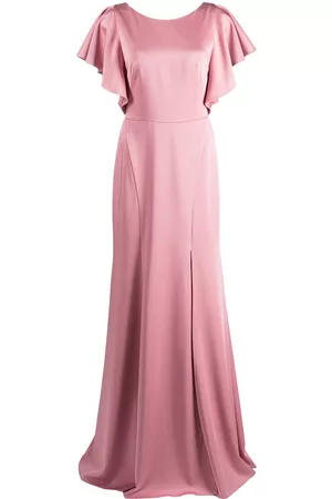 Marchesa Notte Women Evening Dresses - Short-sleeve floor-length dress - Pink