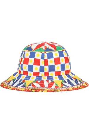 Dolce & Gabbana Carretto-print sun hat