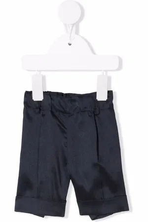 SIOLA Turn-up cuff detail shorts