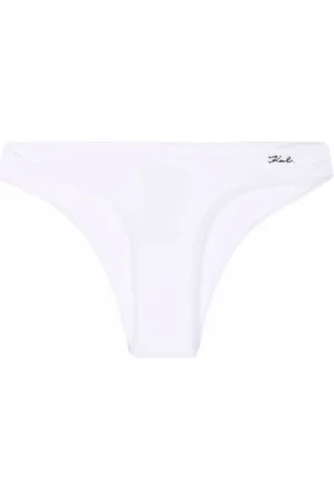 Karl Lagerfeld Logo-lettering bikini bottoms