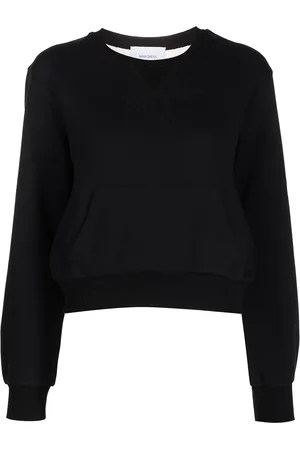 Marchesa Notte Sheer panel sweatshirt