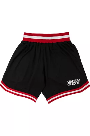 STADIUM GOODS® Men Sports Shorts - Elasticated mesh shorts - Black