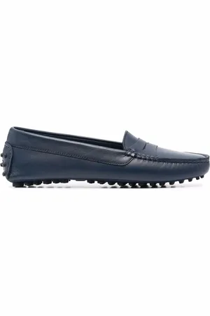 Scarosso Ashley almond-toe loafers