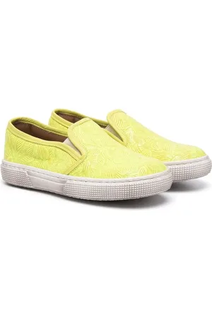 PèPè Palm tree print slip-on sneakers
