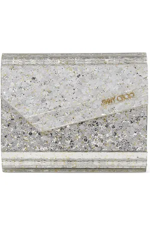Jimmy Choo Mini Candy glitter clutch bag