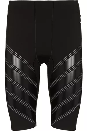 Pressio Power Run panelled short leggings - Black
