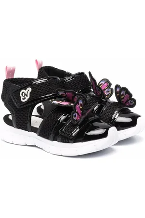 SOPHIA WEBSTER Butterfly-embellished mesh sandals