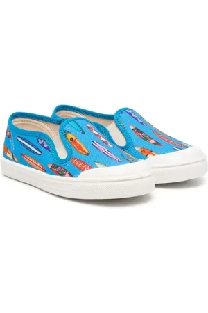 PèPè Dinosaur print slip-on sneakers