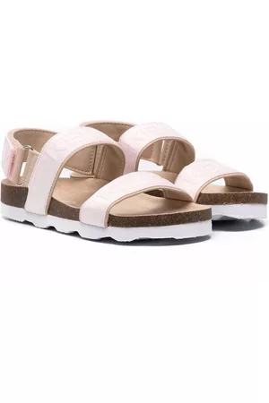 Kenzo Sandals - Logo-print double strap sandals - Pink