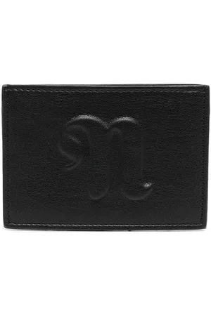 Nanushka Wallets - Embossed-logo cardholder - Black