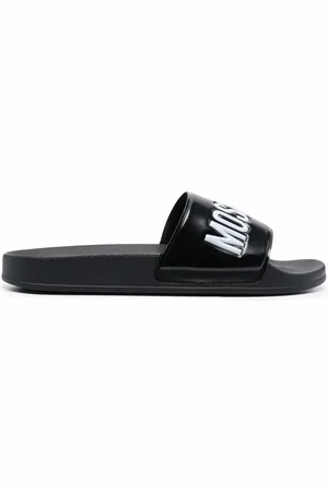 Moschino Logo-print slides