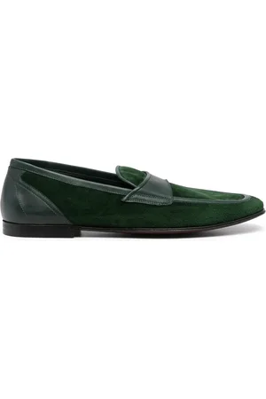 Dolce & Gabbana Slip-on leather loafers
