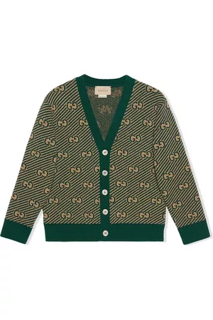 Gucci GG wool cardigan - Green