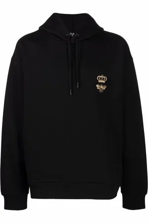 Dolce & Gabbana Bee and crown hoodie