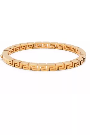 VERSACE Men Chain Bracelets - Greca-chain bracelet - Gold