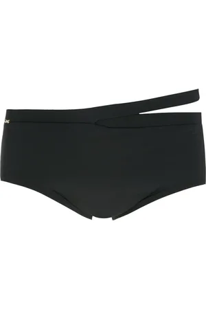 AMIR SLAMA Cut-out swimming trunks