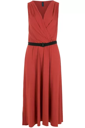 Lygia & Nanny Women Sleeveless Dresses - Sleeveless shift dress - Red
