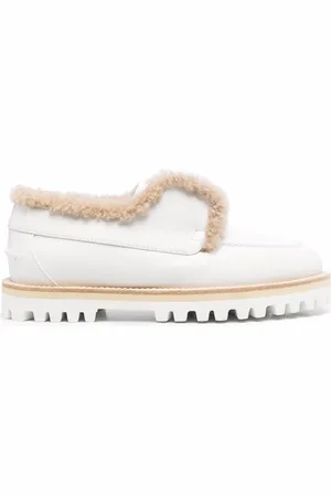 LE SILLA Chunky-sole leather loafers