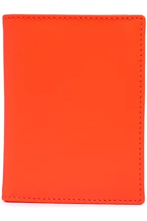 Comme des Garçons Wallets - Colour-block cardholder wallet - Orange
