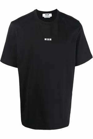 Msgm Logo-print cotton T-shirt