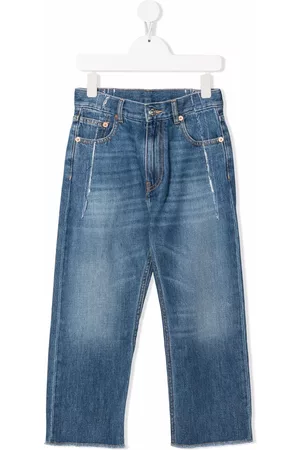 Maison Margiela Straight Jeans - Mid-rise straight jeans - Blue