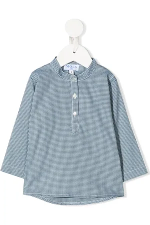 SIOLA Buttoned micro-print shirt