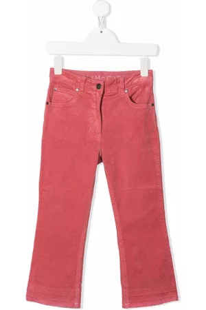 Stella McCartney Straight Jeans - Logo-patch straight-legjeans - Pink