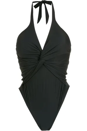 AMIR SLAMA V-neck swimsuit