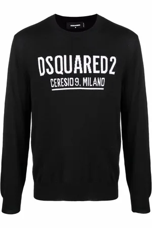 Dsquared2 Logo intarsia-knit jumper