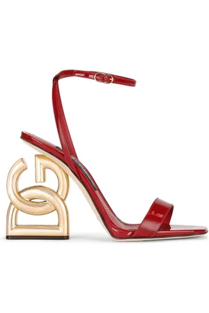 Dolce & Gabbana 3.5 105mm patent leather sandals