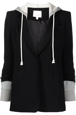 Cinq A Sept Single-breasted drawstring blazer
