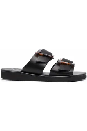 Ancient Greek Sandals Iaso oversized buckle sandals