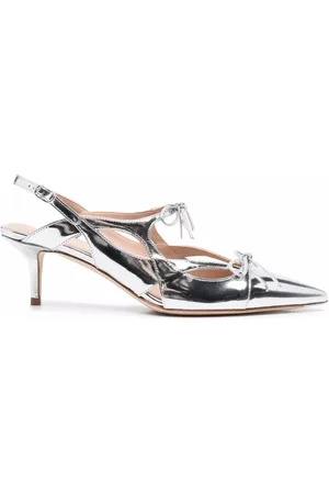 Scarosso X Paula Cademartori Cinderella leather pumps