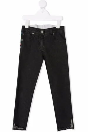 Stella McCartney Logo-stripe denim jeans