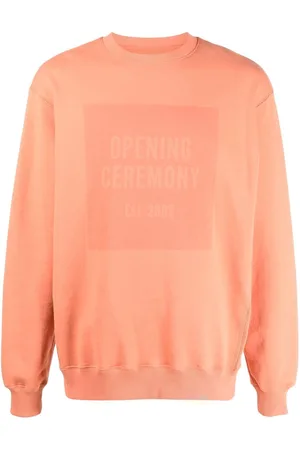 Opening Ceremony Box logo cotton sweatshirt